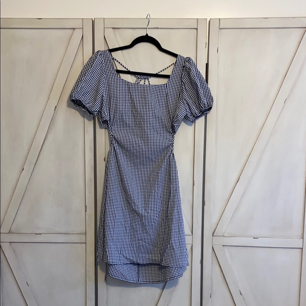 Black and White Picnic Dress